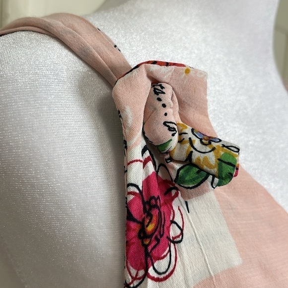 ROMEO ROMEO Pink Floral Maxi Dress With Pockets Size M - Picture 5 of 11